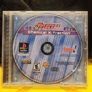 The Powerpuff Girls Chemical X-Traction Sony Playstation 1 PS1 Missing Manual